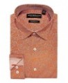 Men's Modern Fit Dress Shirt Orange $25.55 Dress Shirts