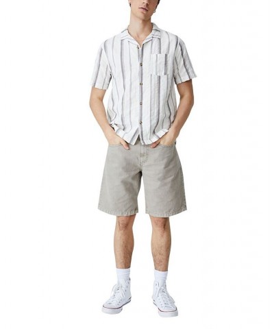 Men's Riviera Short Sleeve Shirt White $16.00 Shirts