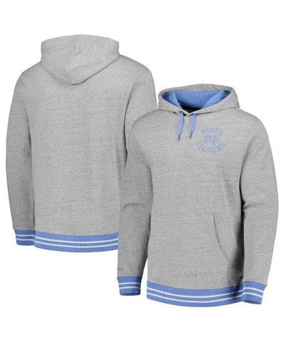 Men's Heather Gray North Carolina Tar Heels Pullover Hoodie $50.00 Sweatshirt